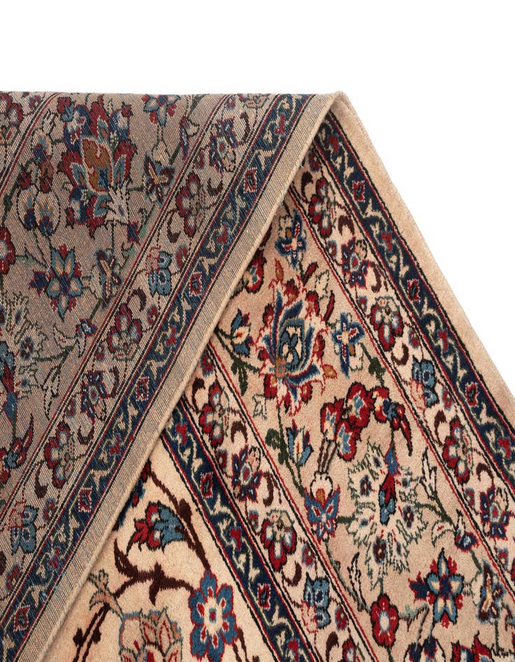 Detail image of  8' 1 x 11' 5 Kashan Wool Rug