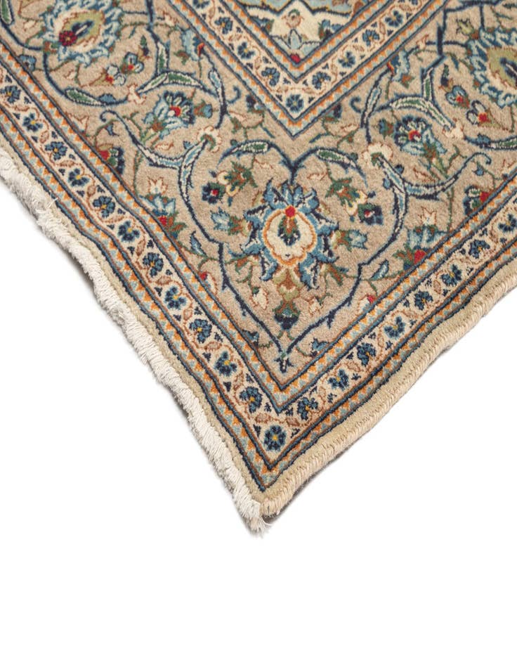 Detail image of  6' 5 x 9' 11 Kashan Wool Rug