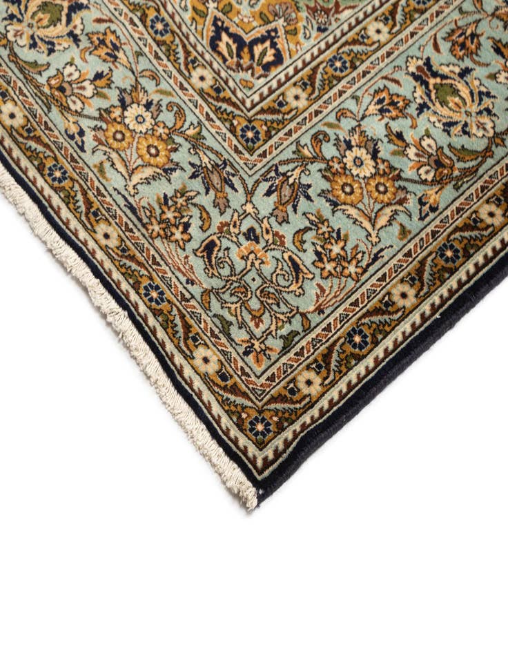 Detail image of  7' 1 x 10' 2 Kashan Wool Rug