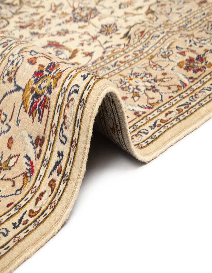 Detail image of  6' 4 x 9' 8 Kashan Wool Rug