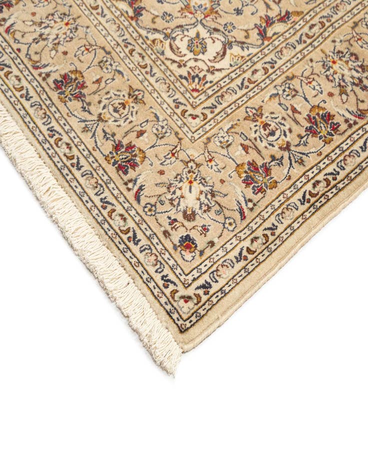 Detail image of  6' 4 x 9' 8 Kashan Wool Rug