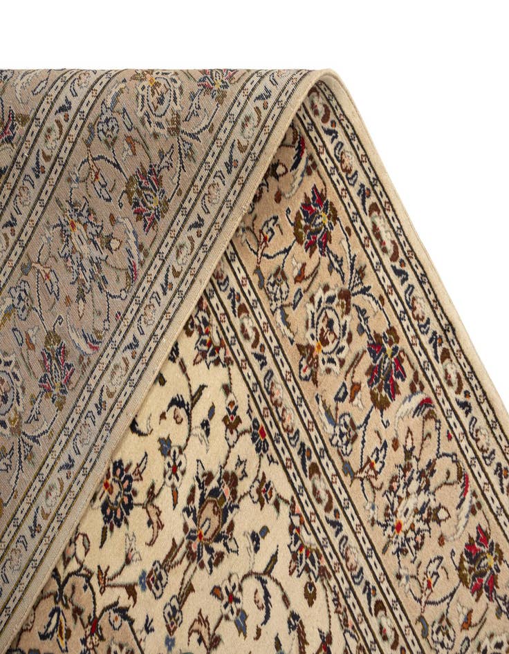 Detail image of  6' 6 x 9' 7 Kashan Wool Rug