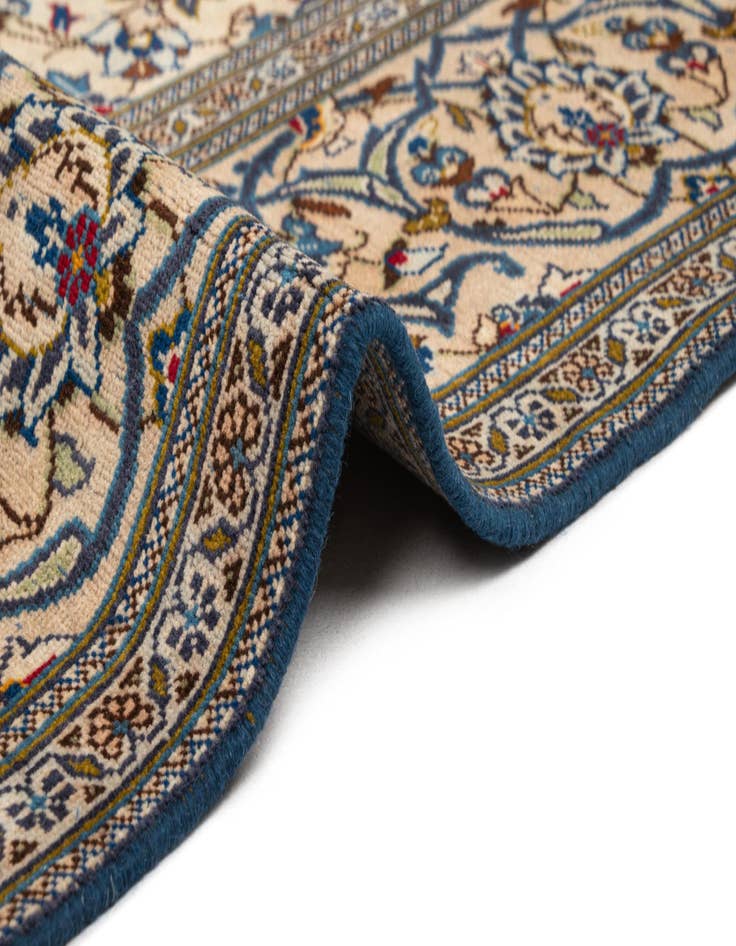 Detail image of  6' 3 x 9' 6 Kashan Wool Rug