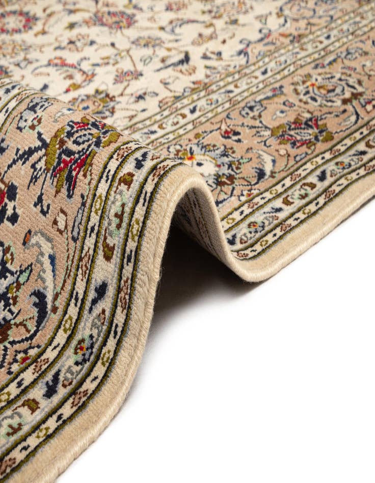 Detail image of  6' 5 x 9' 11 Kashan Wool Rug