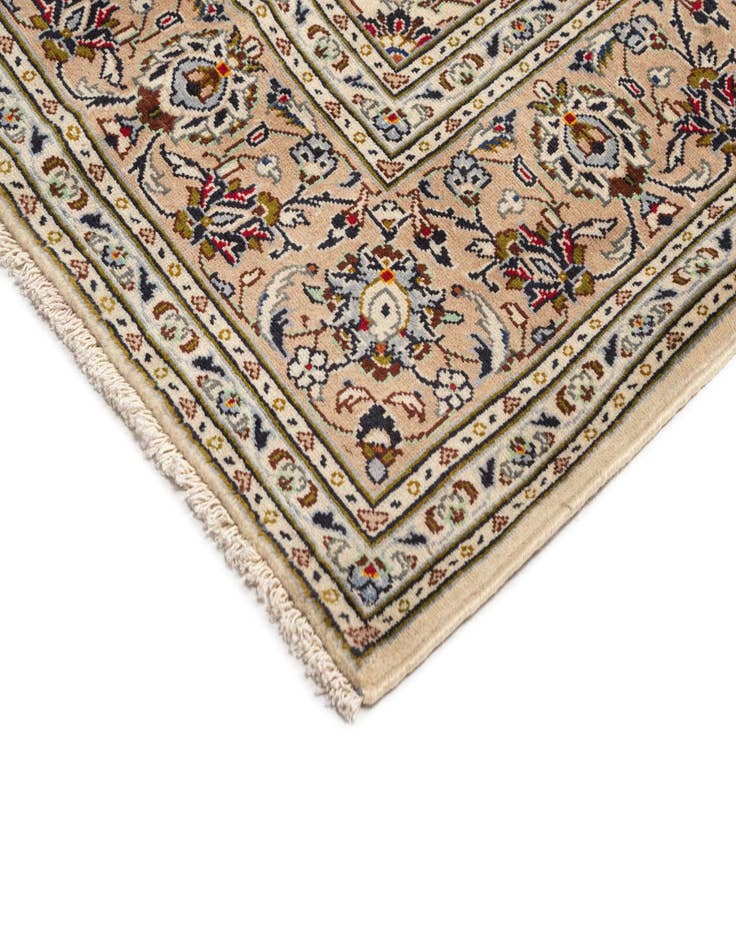 Detail image of  6' 5 x 9' 11 Kashan Wool Rug