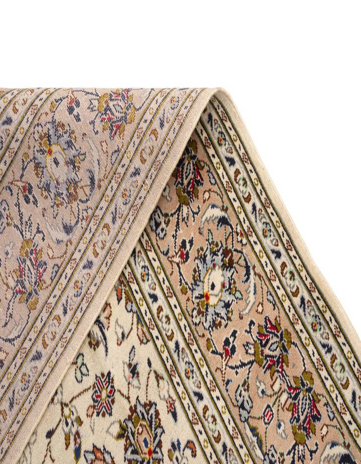 Detail image of  6' 5 x 9' 11 Kashan Wool Rug