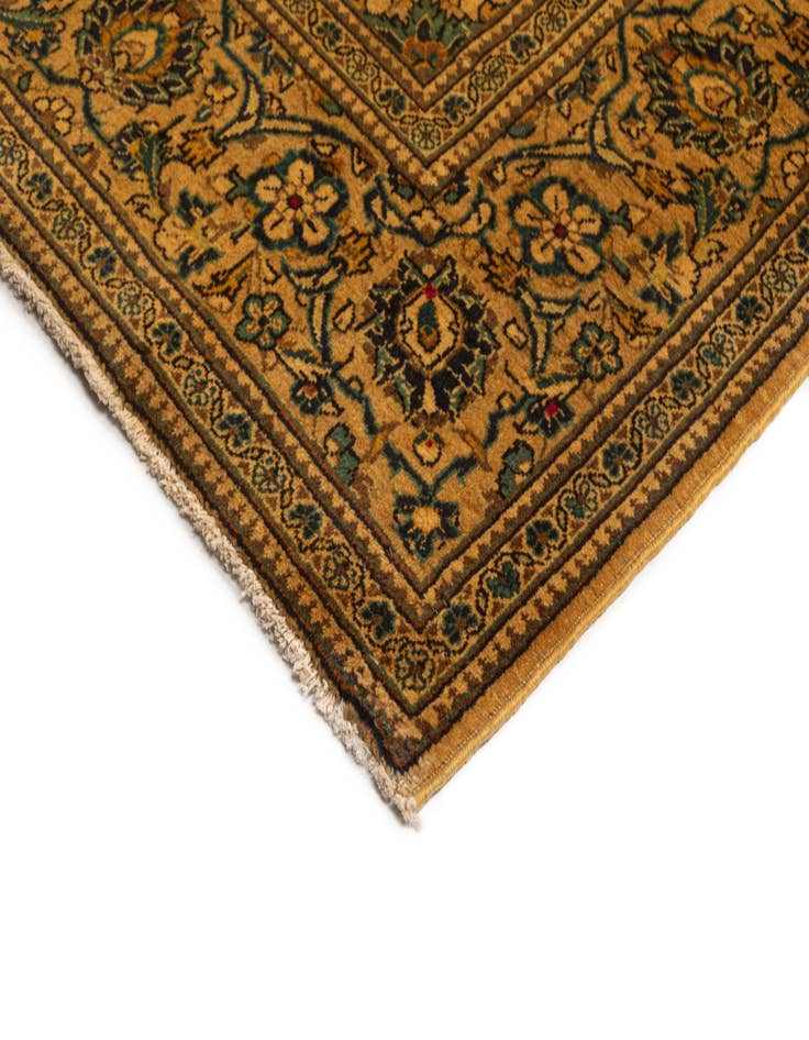 Detail image of  6' 6 x 9' 11 Kashan Wool Rug