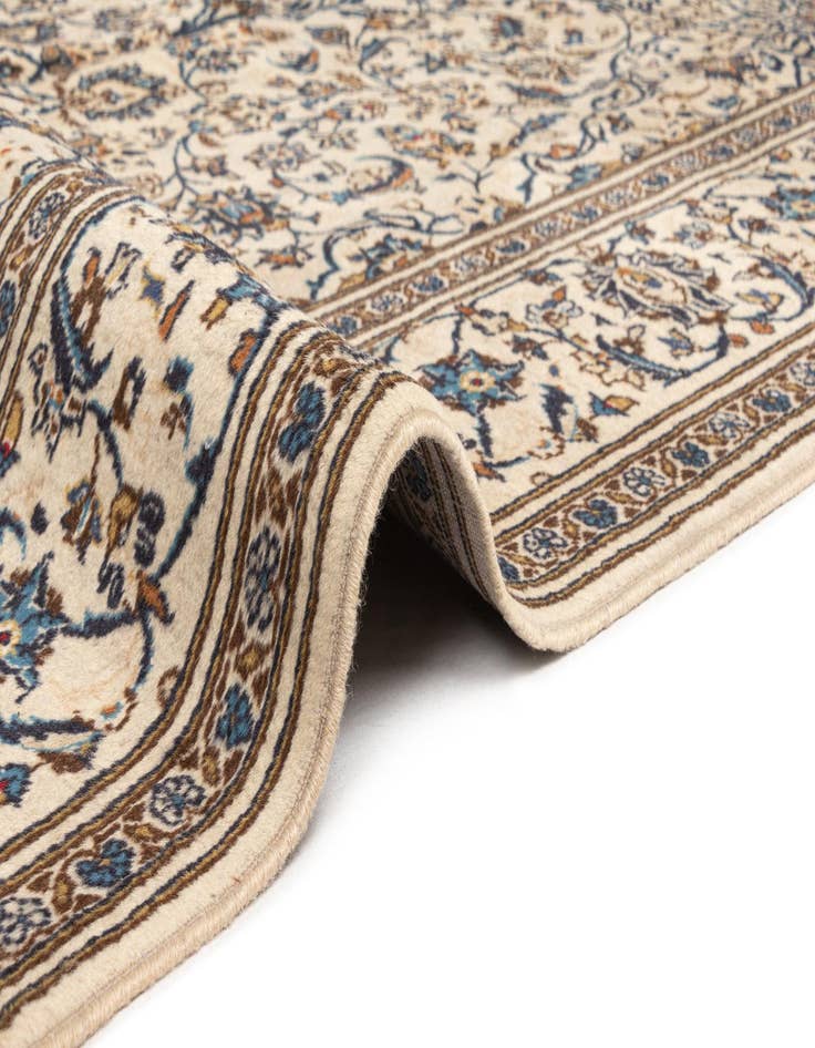 Detail image of  6' 4 x 9' 6 Kashan Wool Rug