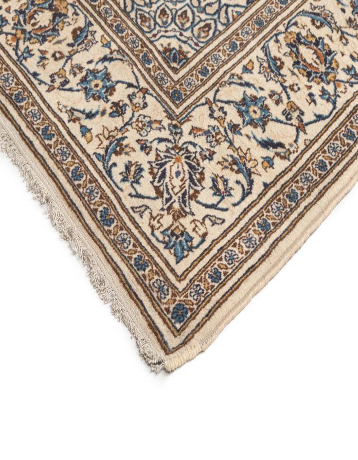 Detail image of  6' 4 x 9' 6 Kashan Wool Rug