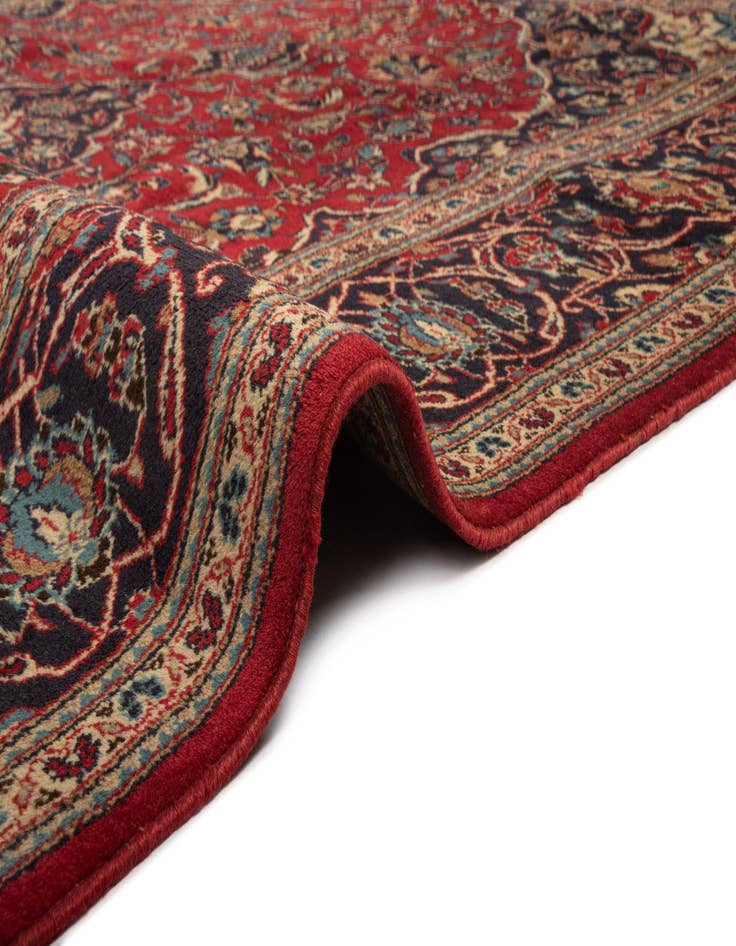 Detail image of  8' x 11' Kashan Wool Rug