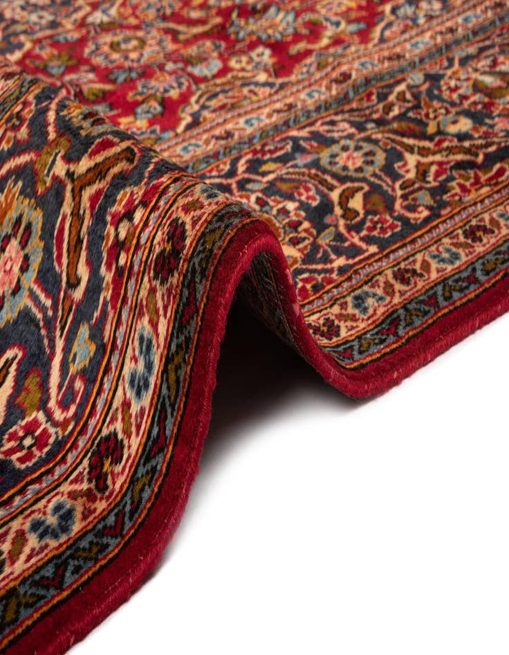 Detail image of  7' 11 x 11' 11 Kashan Wool Rug