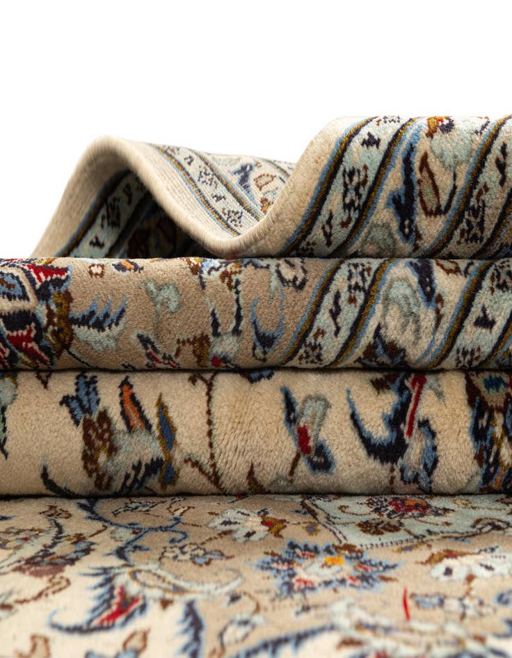 Detail image of  8' x 11' 3 Kashan Rug