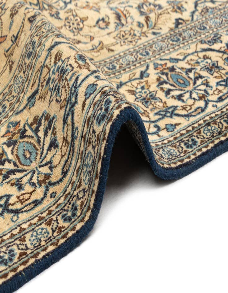 Detail image of  6' 3 x 9' 9 Kashan Wool Rug