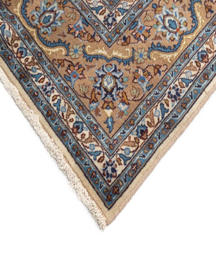 Detail image of  6' 7 x 9' 8 Kashan Wool Rug