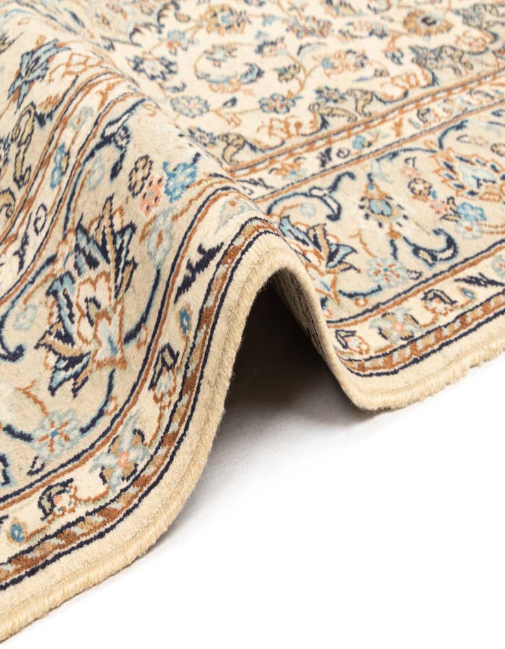 Detail image of  6' 5 x 9' 9 Kashan Wool Rug