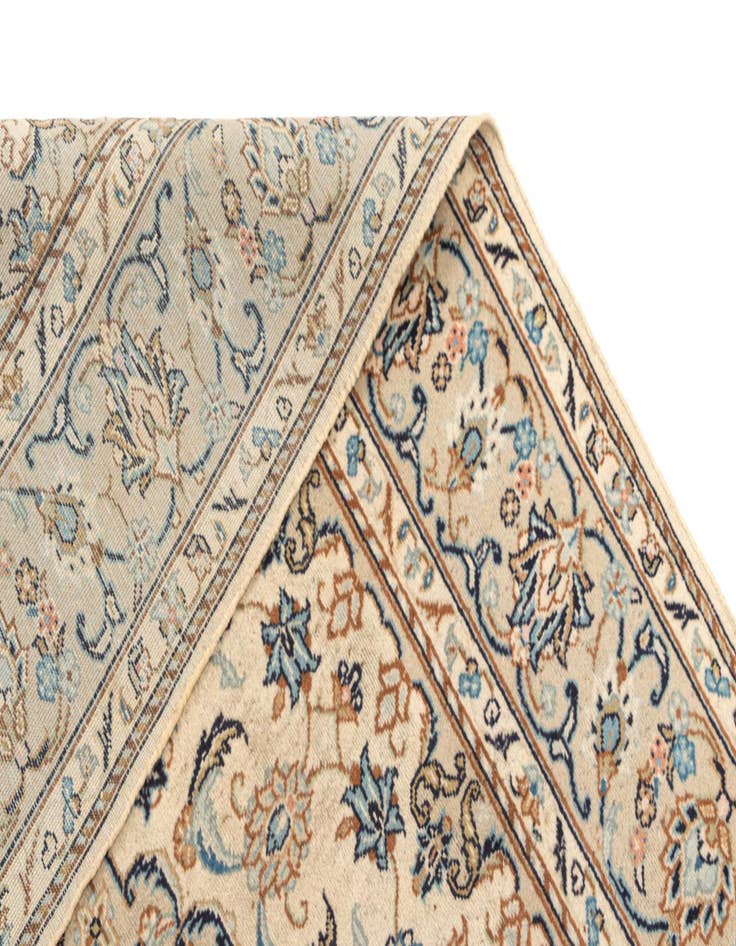 Detail image of  6' 5 x 9' 9 Kashan Wool Rug