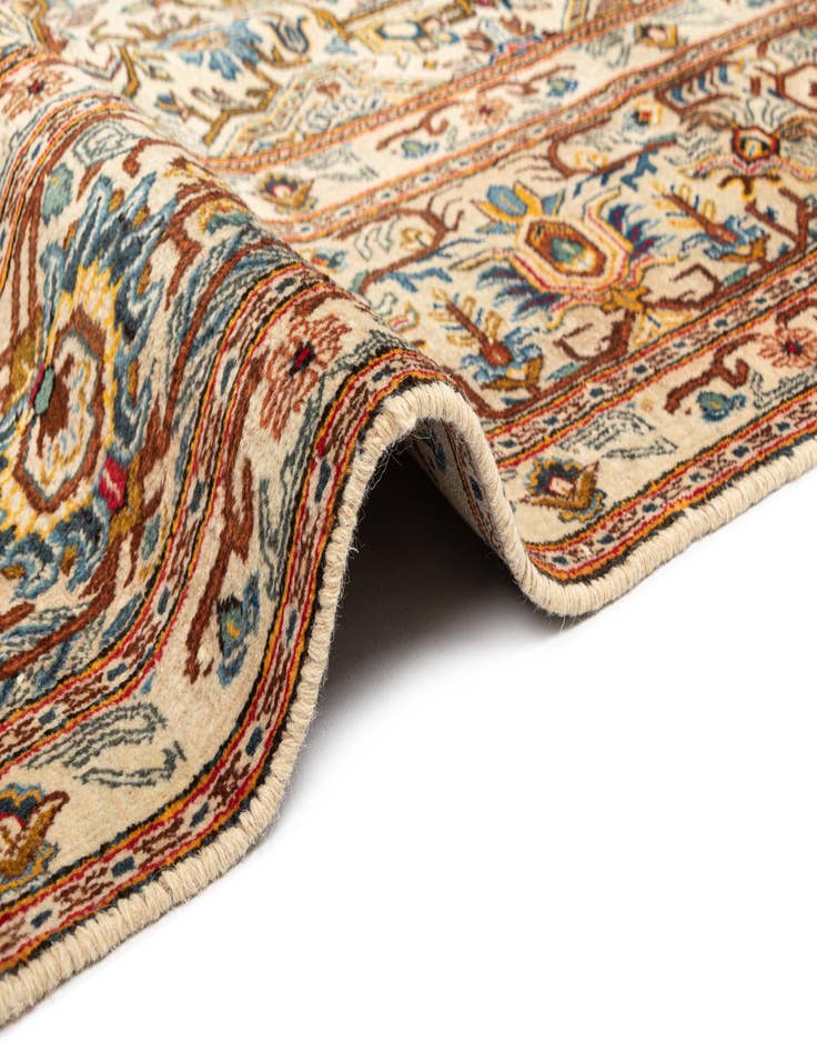 Detail image of  8' 7 x 11' 8 Kashan Wool Rug