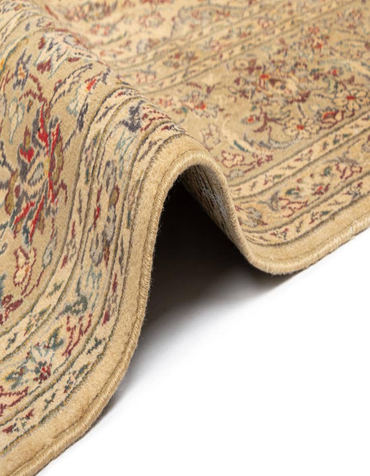 Detail image of  9' 5 x 12' 6 Kashan Wool Rug