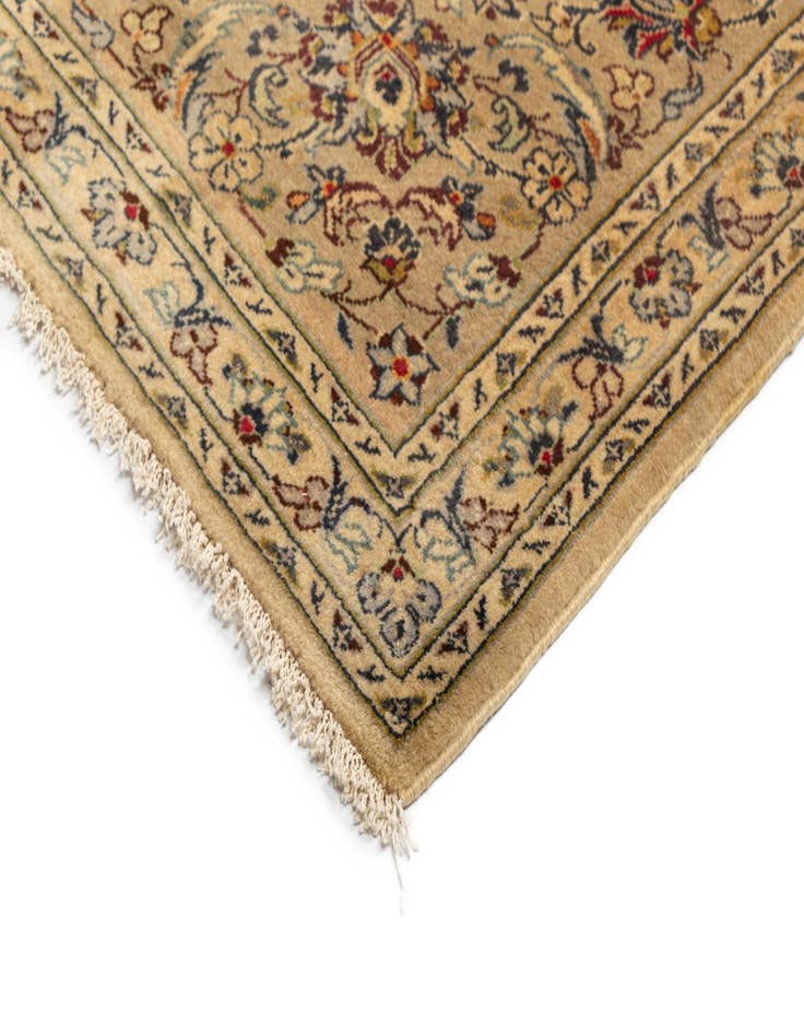 Detail image of  9' 5 x 12' 6 Kashan Wool Rug