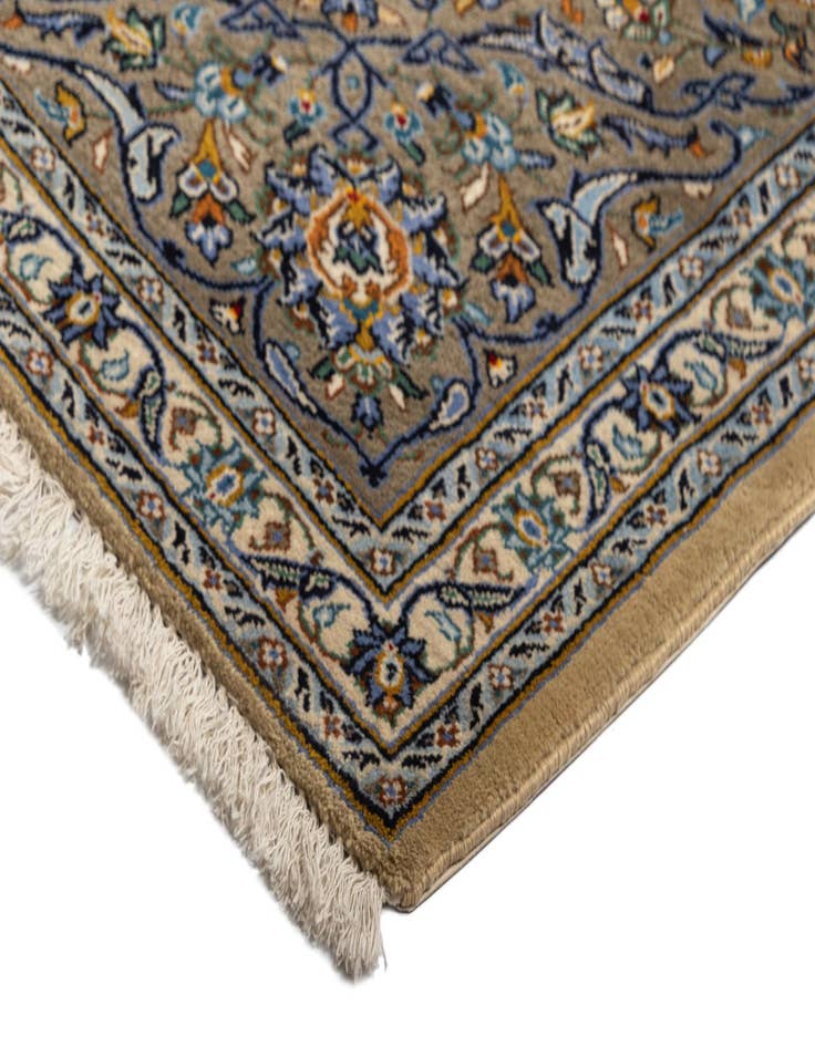 Detail image of  9' 9 x 16' 5 Kashan Wool Rug