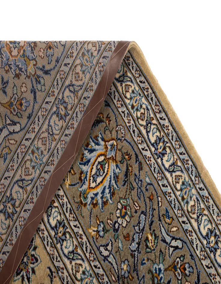 Detail image of  9' 9 x 16' 5 Kashan Wool Rug