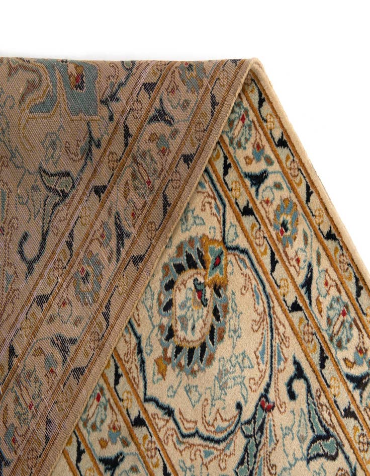 Detail image of  10' x 14' 1  Hand Knotted Kashan Persian Rug