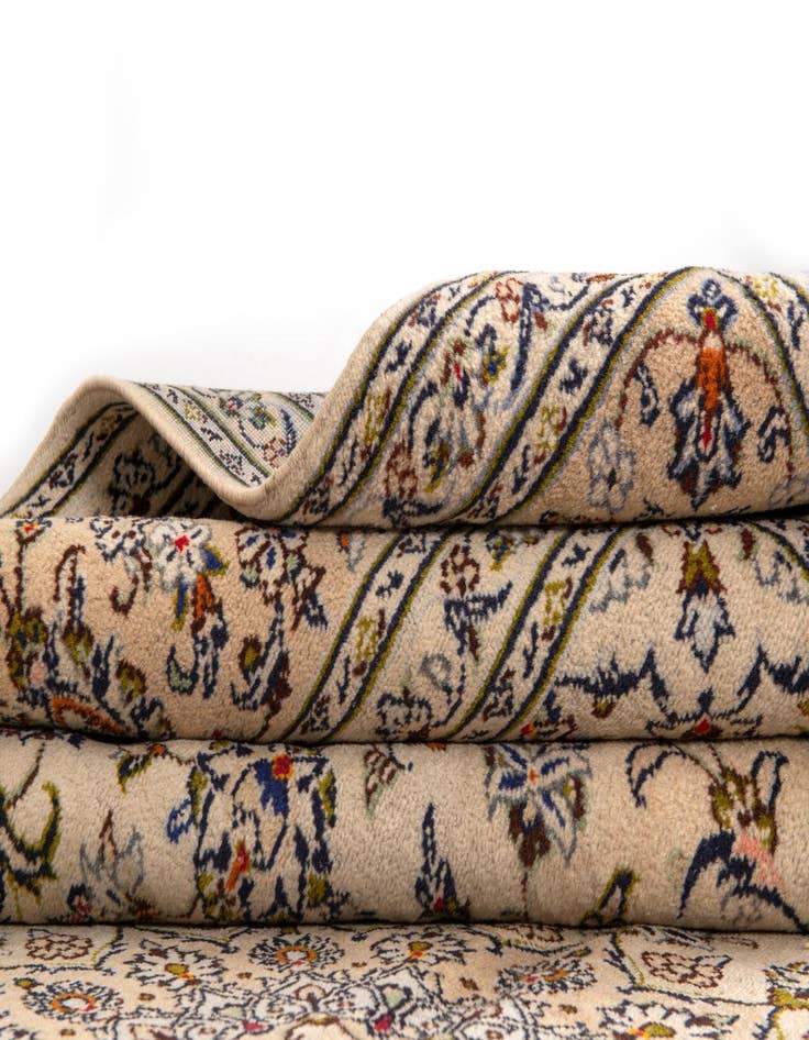 Detail image of  8' x 11' 3 Kashan Rug