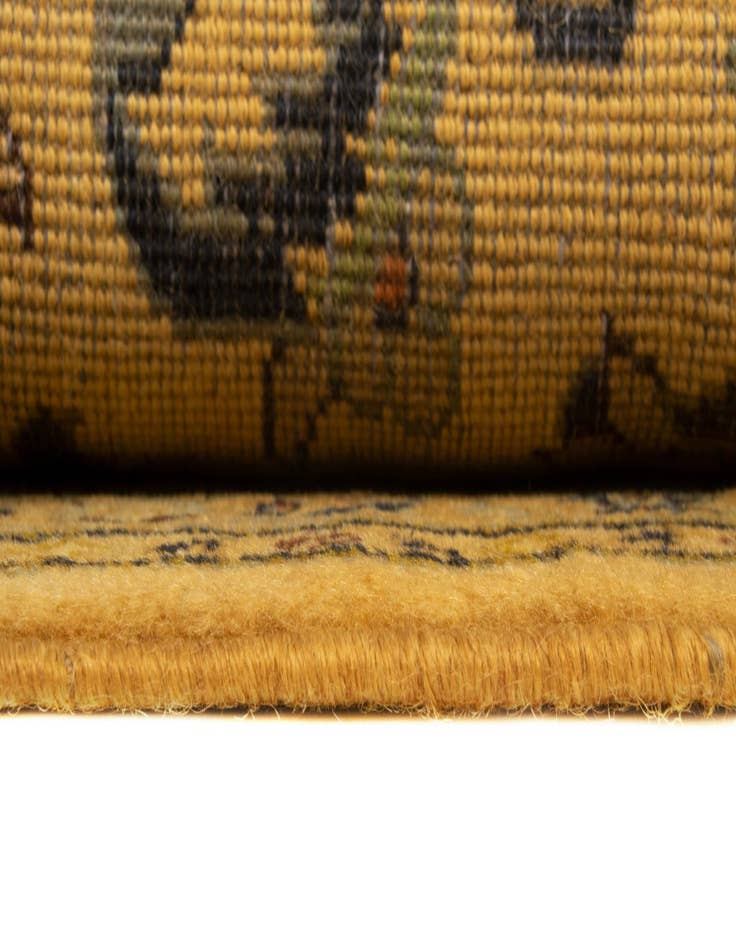 Detail image of  7' 10 x 11'  Hand Knotted Kashan Persian Wool Rug