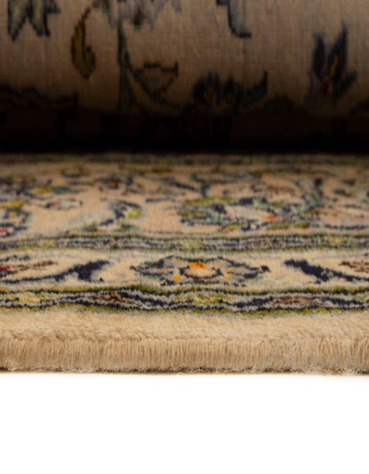 Detail image of  8' x 11' 7  Hand Knotted Kashan Persian Wool Rug