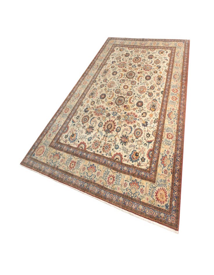 Detail image of  9' 1 x 12' 10 Kashan Rug