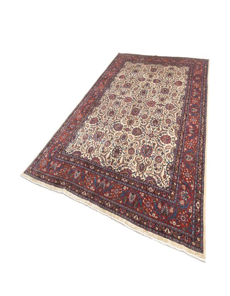 Detail image of  10' x 13' 3 Kashan Rug