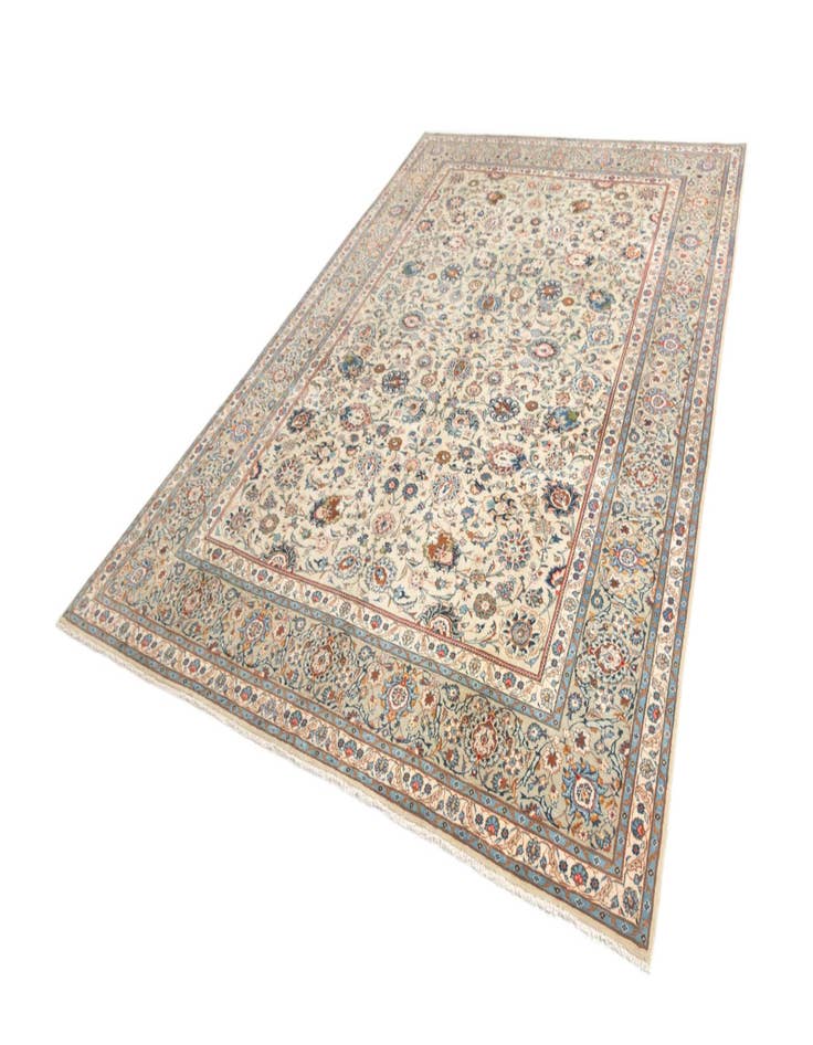 Detail image of  9' x 13' 1 Kashan Rug