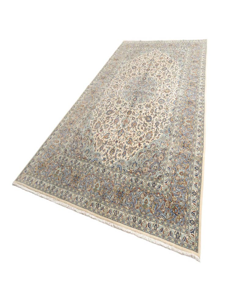 Detail image of  9' 10 x 16' 3 Kashan Rug