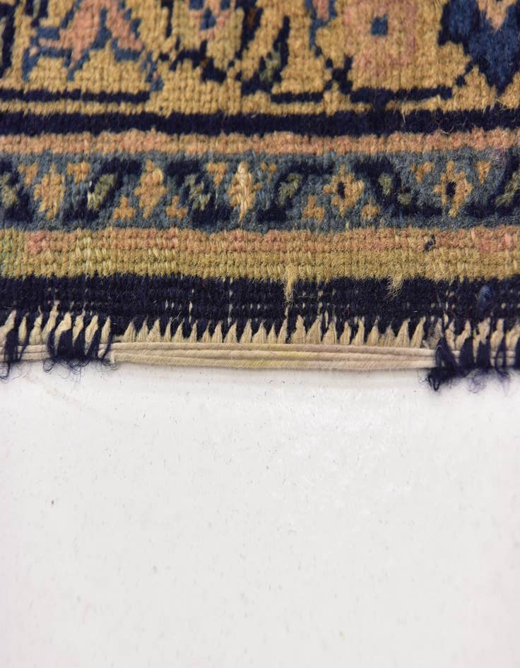 Detail image of  8' 2 x 11' 8  Hand Knotted Kashan Persian Wool Rug