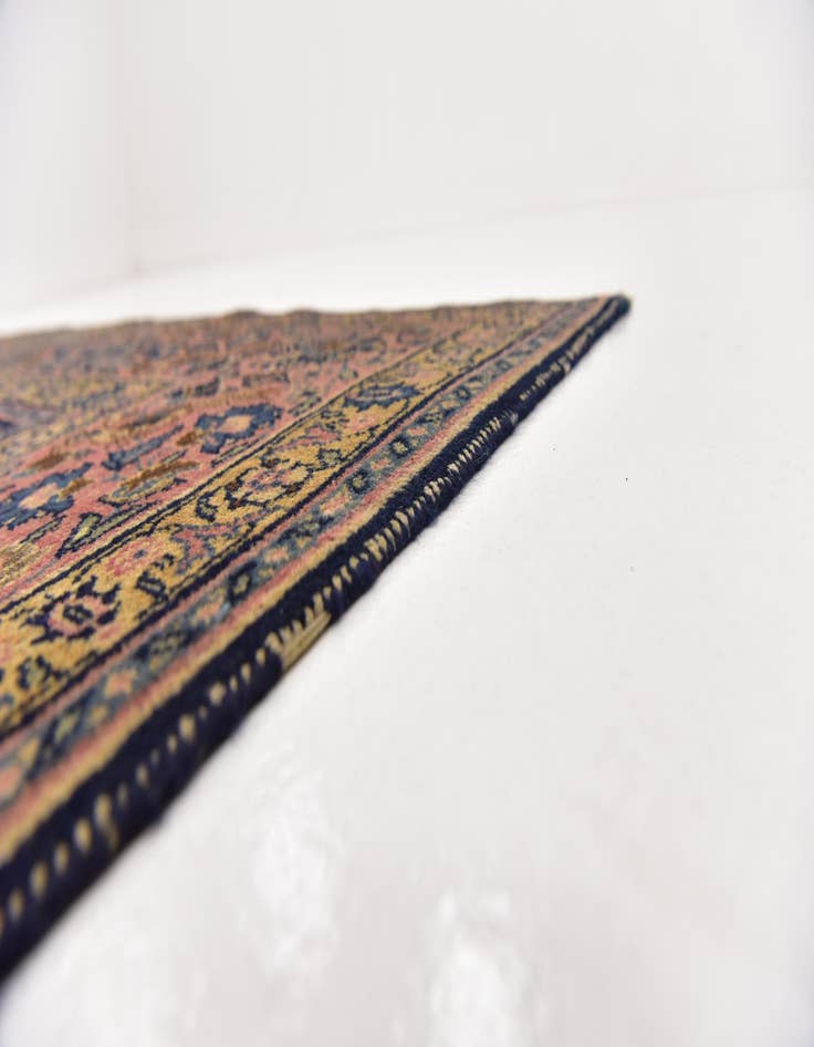 Detail image of  8' 2 x 11' 8  Hand Knotted Kashan Persian Wool Rug