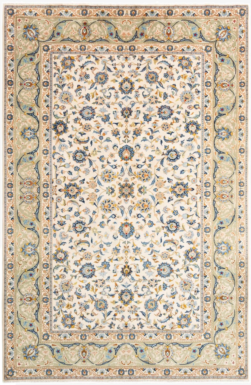 6' 6 x 9' 9 Kashan Rug