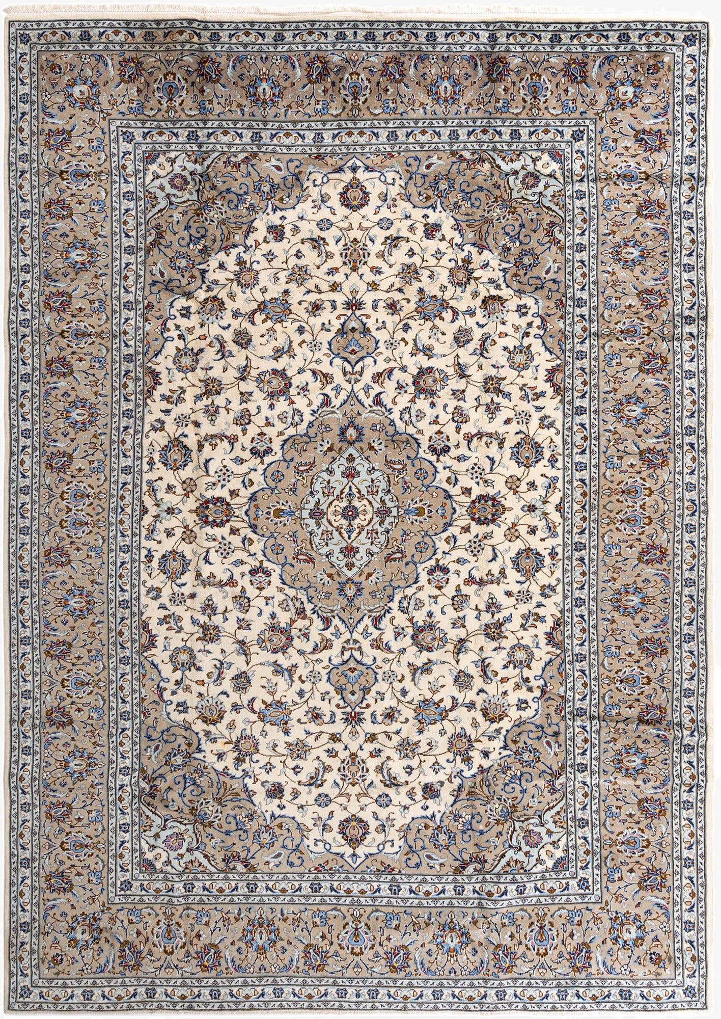 8' x 11' 3 Kashan Rug