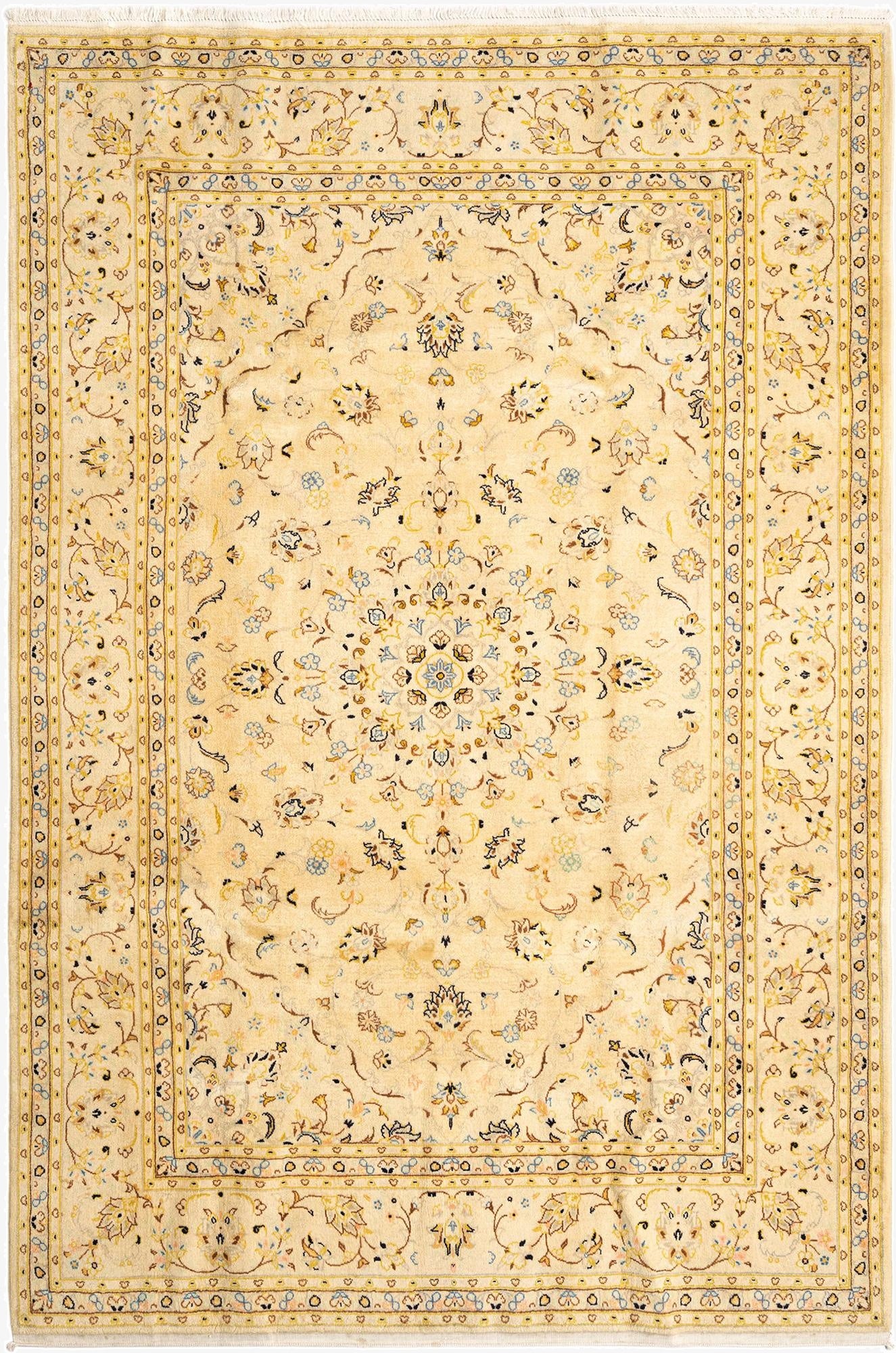  6' 7 x 9' 10 Kashan Rug