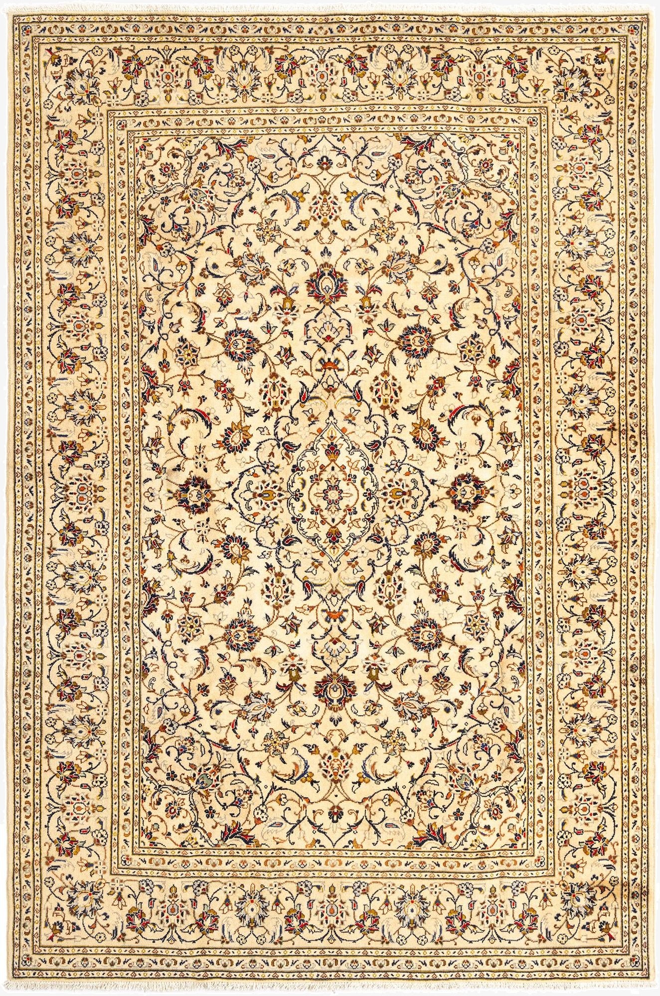  6' 6 x 9' 11 Kashan Rug