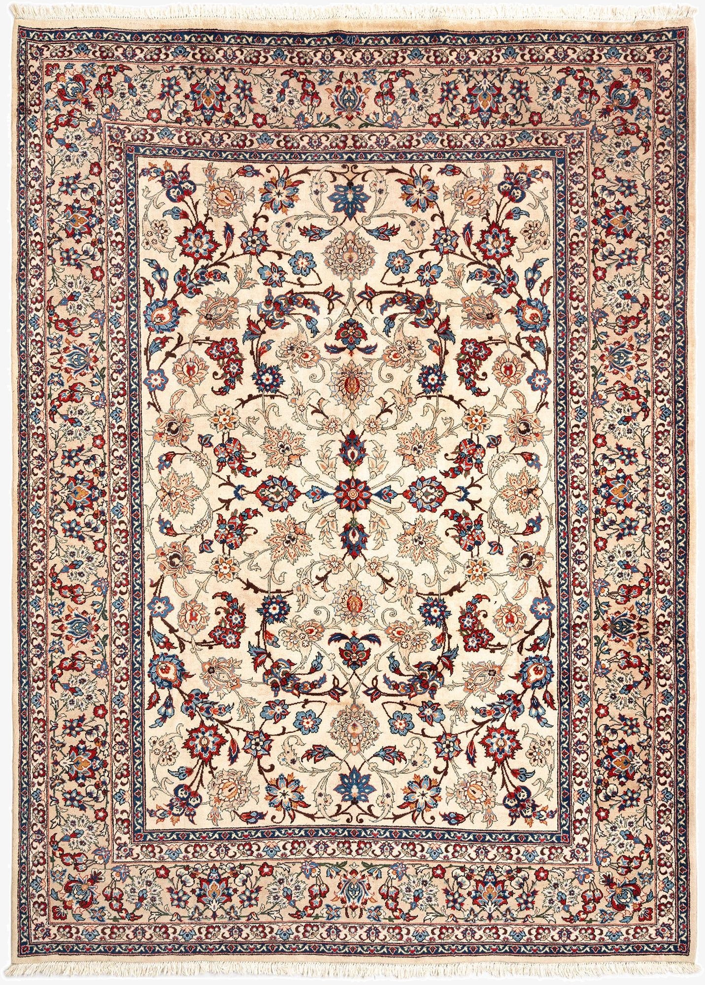  8' 1 x 11' 5 Kashan Wool Rug
