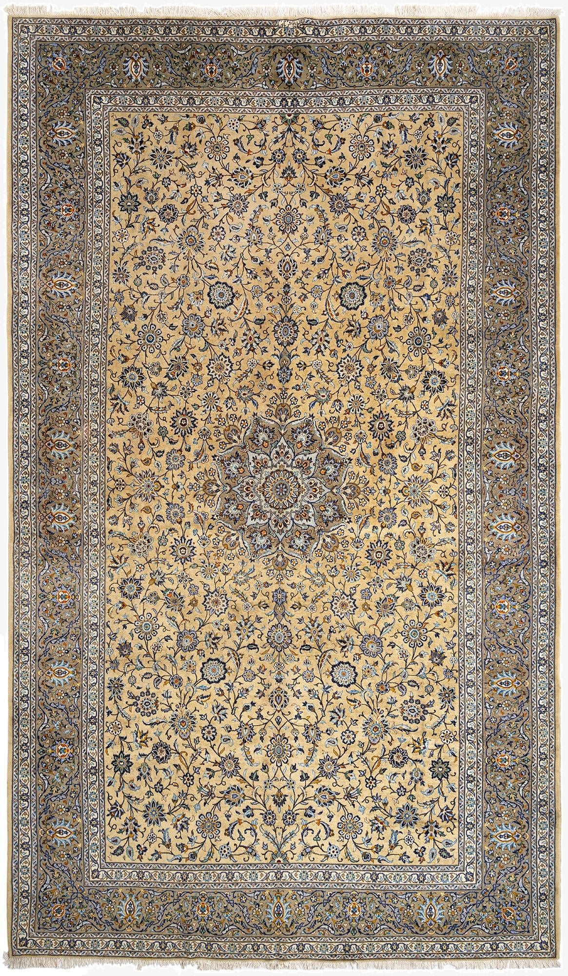  9' 9 x 16' 5 Kashan Wool Rug