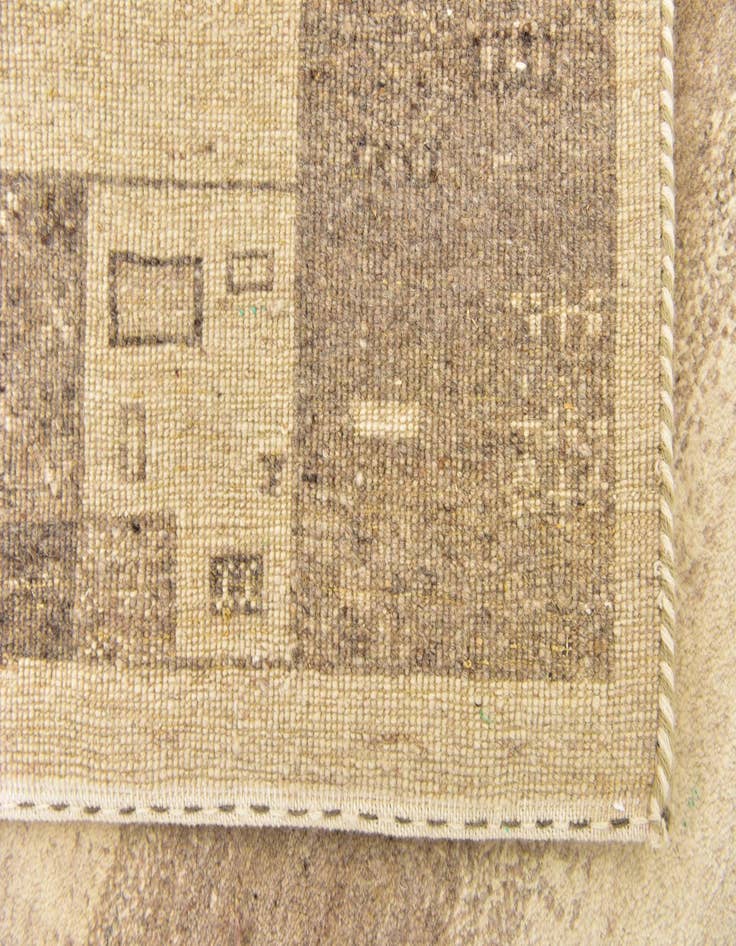 Detail image of  4' x 6' 2  Hand Knotted Kashkuli Gabbeh Wool Rug