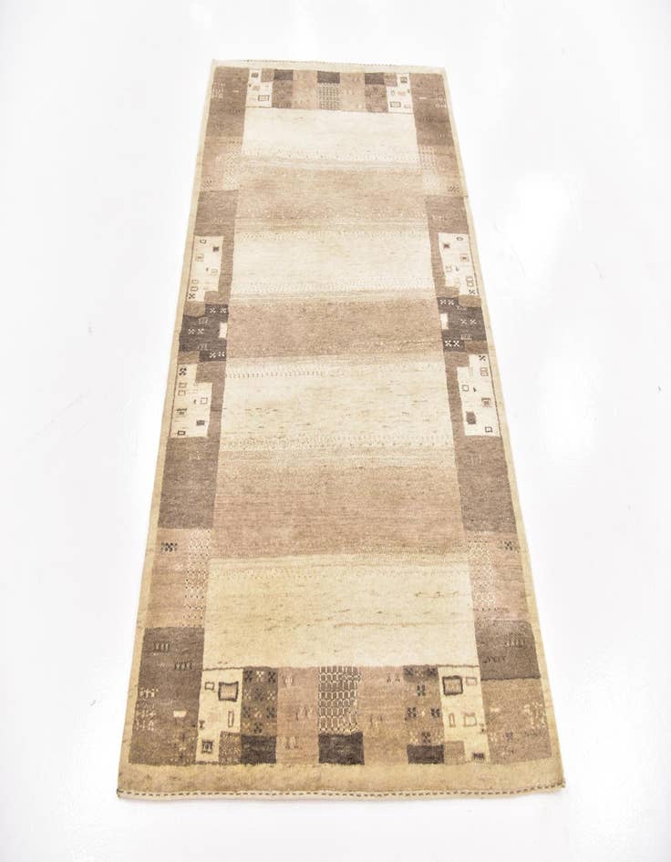 Detail image of  4' x 6' 2  Hand Knotted Kashkuli Gabbeh Wool Rug