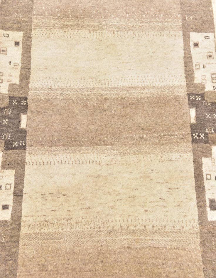 Detail image of  4' x 6' 2  Hand Knotted Kashkuli Gabbeh Wool Rug