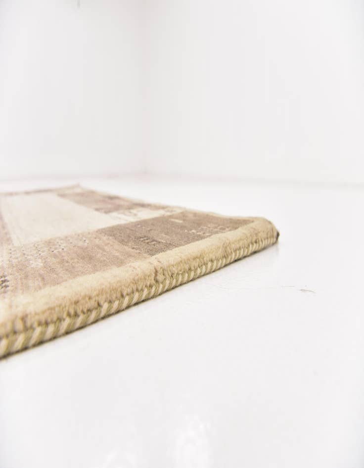 Detail image of  4' x 6' 2  Hand Knotted Kashkuli Gabbeh Wool Rug