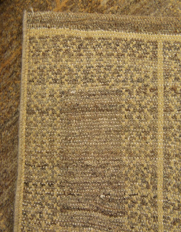 Detail image of  4' 10 x 6' 5  Hand Knotted Kashkuli Gabbeh Wool Rug