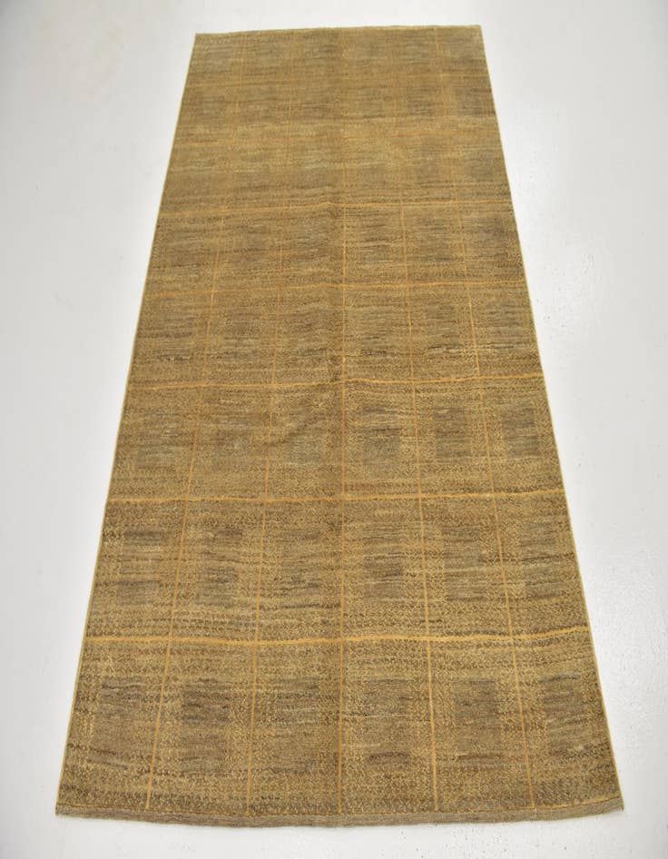 Detail image of  4' 10 x 6' 5  Hand Knotted Kashkuli Gabbeh Wool Rug