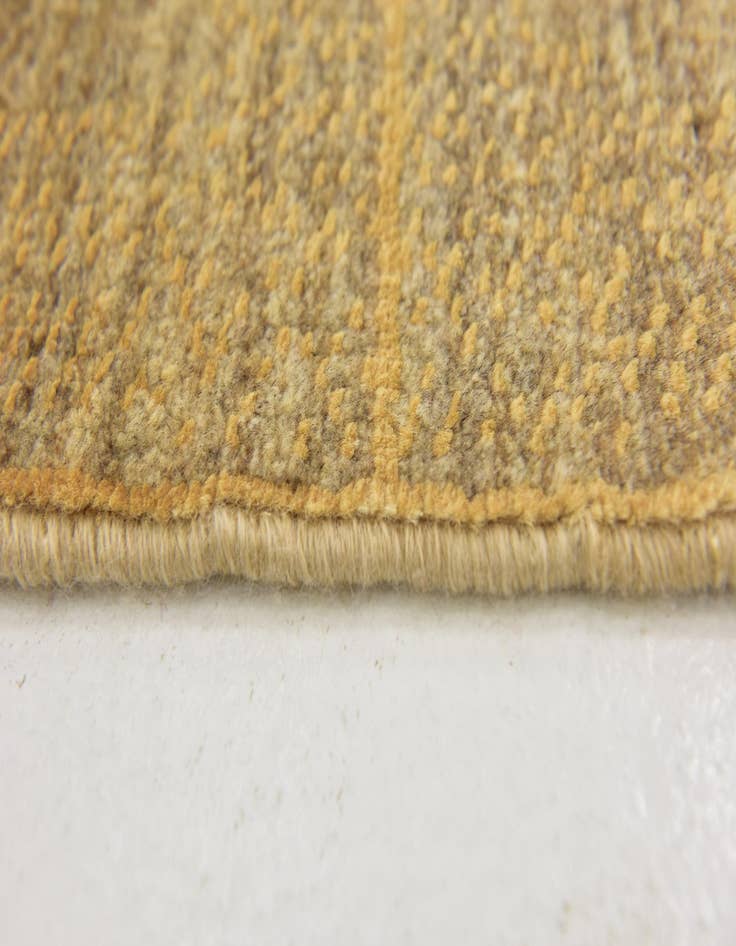 Detail image of  4' 10 x 6' 5  Hand Knotted Kashkuli Gabbeh Wool Rug