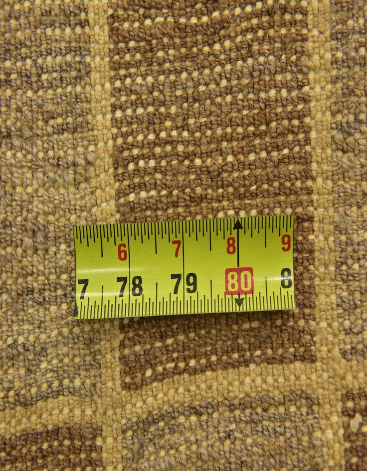 Detail image of  5' 4 x 8'  Hand Knotted Kashkuli Gabbeh Wool Rug