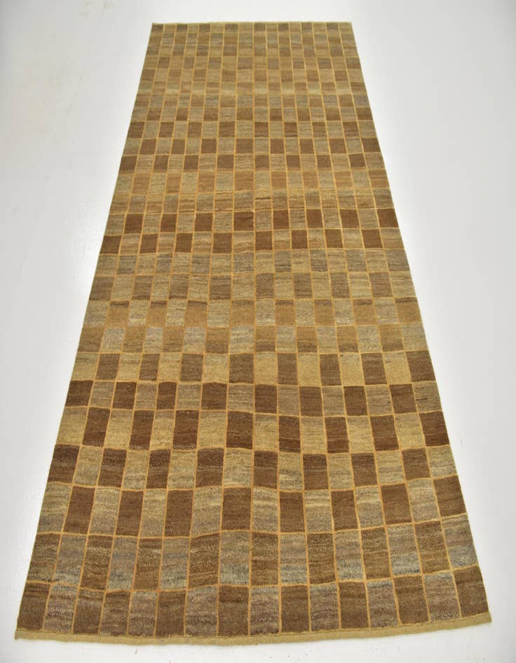 Detail image of  5' 4 x 8'  Hand Knotted Kashkuli Gabbeh Wool Rug